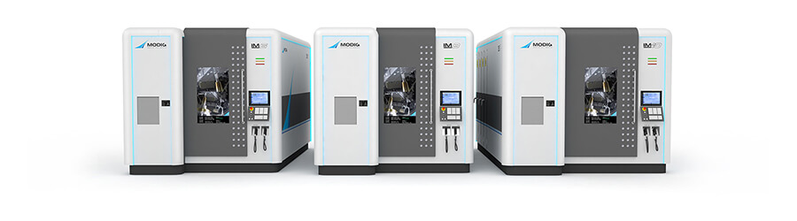 Inverted machining center single spindle