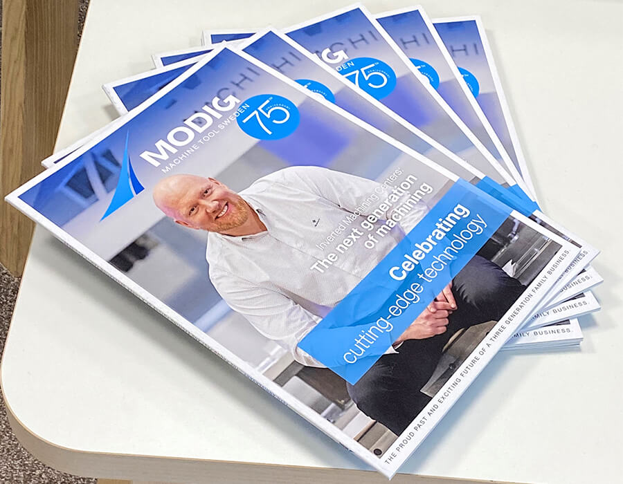 E-magazine: The 75th anniversary of Modig and our cutting edge of technology