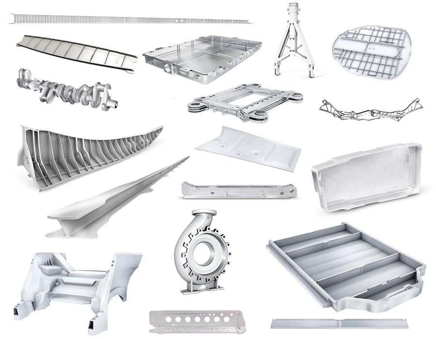 Components made on MODIG machines