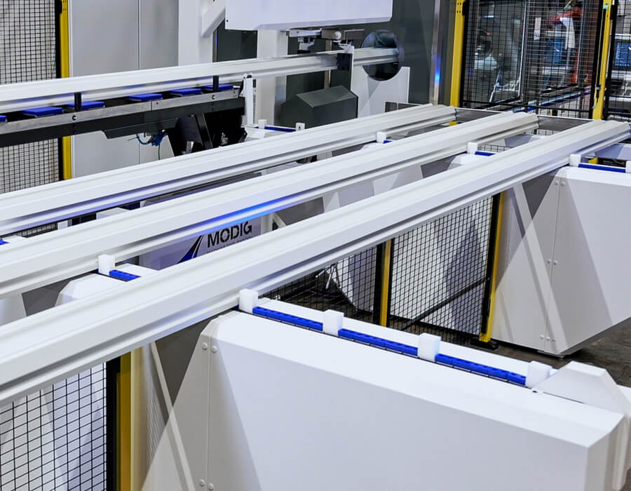 MODIG Automatic Infeeder System. Automation for your machining tools. Turnkey solutions.