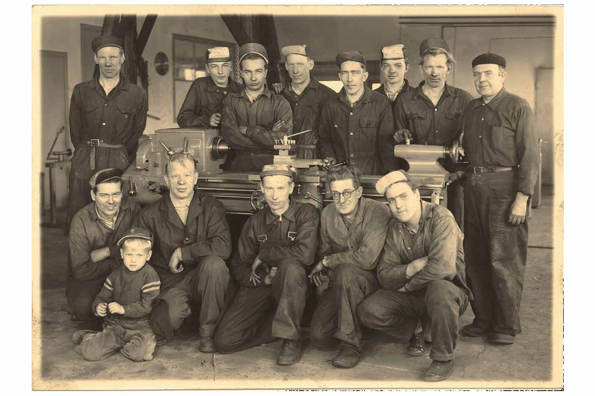 The MODIG brothers´worshop in the 1950s