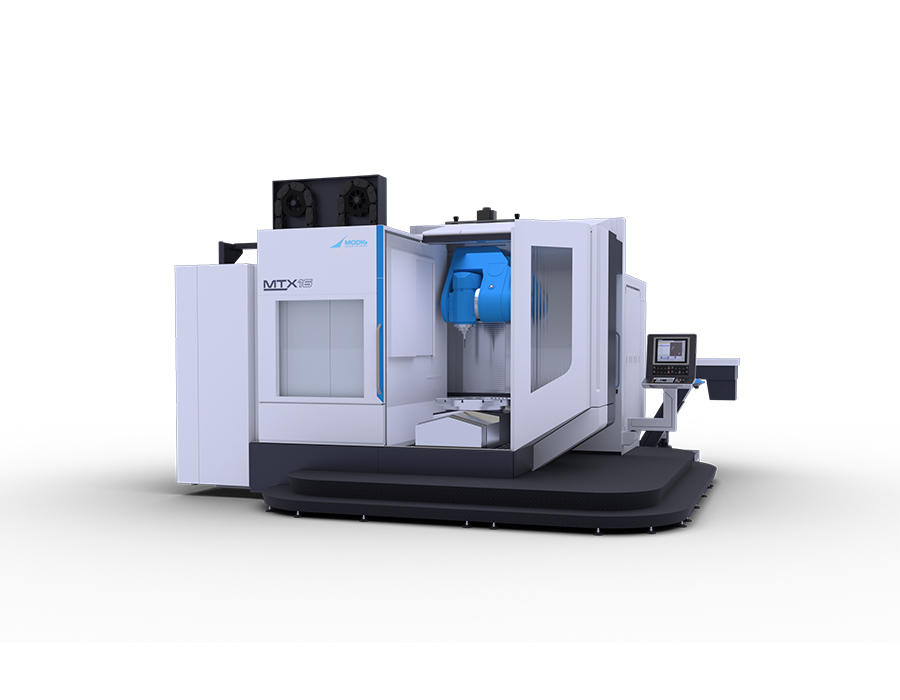 MODIG MTX: 5-axis. Single spindle. Universal machining center. Medium-large size aero components manufacturing.