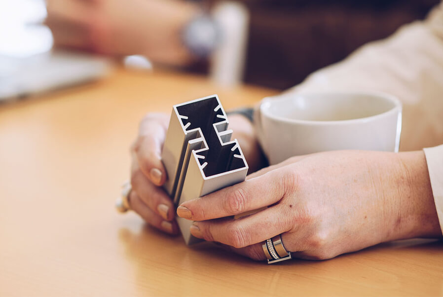 MODIG and Profilgruppen, extrusion machining, profile, HHV-line