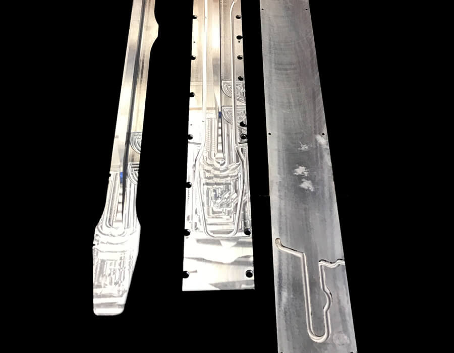 Machining single aisle aluminum wing stringers