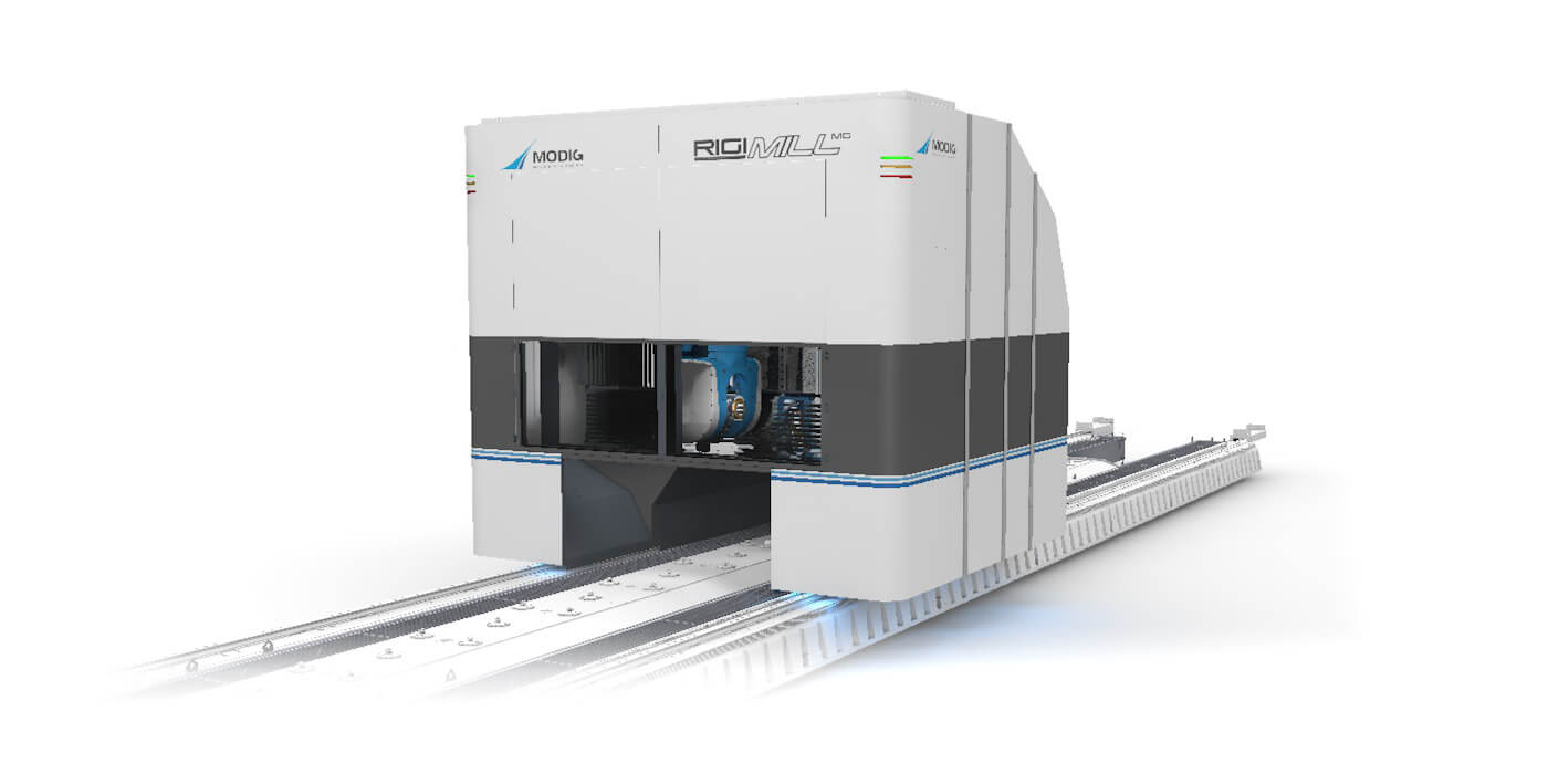 Vertical horizontal center RigiMill Moving Gantry