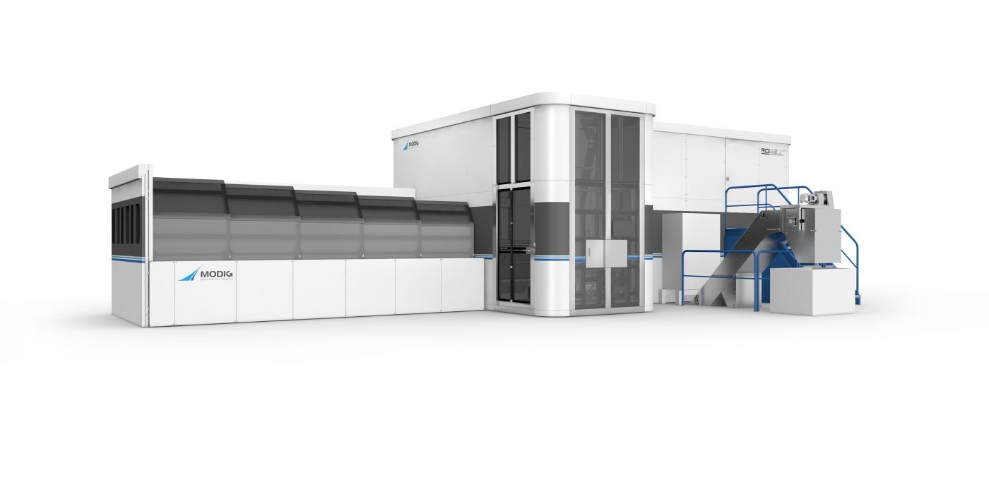 Vertical horizontal center RigiMill Moving Table